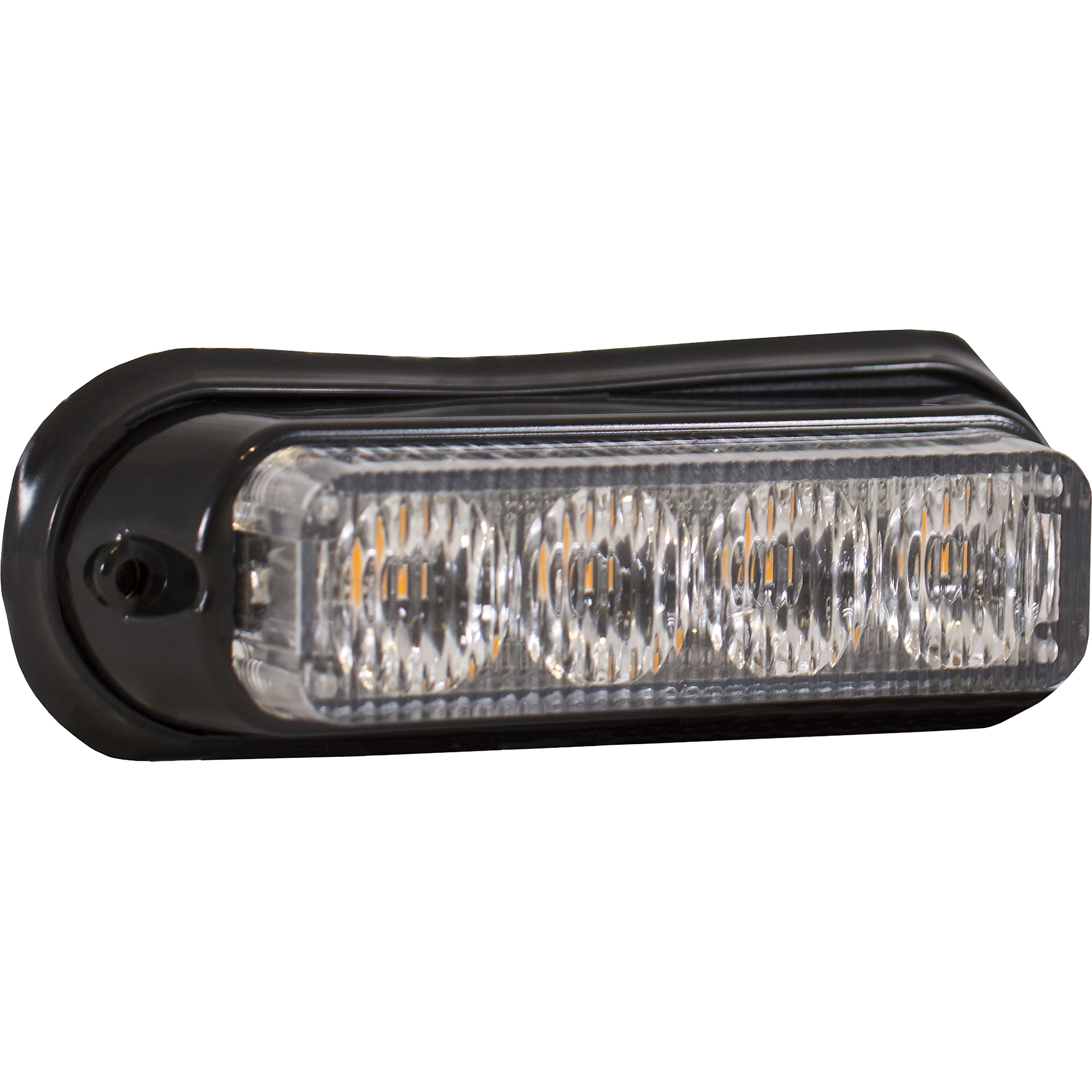 Buyers Products, 5in. Safety Emergency Warning Flash Work Truck Strobe Light, Light Type LED, Lens Color Amber, Included (qty.) 1 Model# 8891130